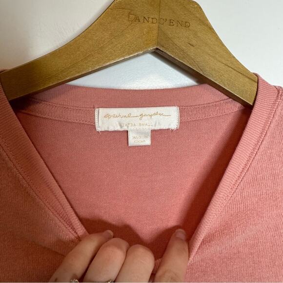Spiritual Gangster Love More Savasana Pink Pullover Sweatshirt Size XS - Picture 4 of 6